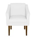 Ver imagem 3 de Kit 2 Poltronas Anubis Decorativa Sala Recepção Branco