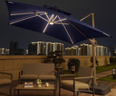 Ver imagem 1 de Ombrelone Moonlight LED 3x3m com Base - Azul
