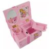 Caixinha de Música com Porta Jóias Rosa com Bailarina - 1