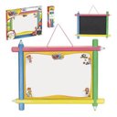 Ver imagem 1 de Lousa Quadro Negro Infantil Dupla Face Criativa