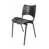 Kit de 5 Cadeiras Ergoflex Preta Eduflex - 3