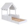 Cama Infantil Montessoriana em Forma de Casinha sem Colchão Ccm040 Completa Móveis - 7