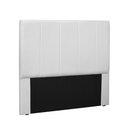 Ver imagem 1 de Cabeceira Arizona Para Cama Box King 195 cm Corino Branco - D’Rossi