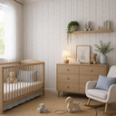 Ver imagem 2 de Papel de Parede Adesivo Listras Aquarela Decoração para Quarto Infantil - 12 Metros