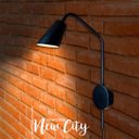 Ver imagem 2 de Arandela New City Articulada 180º - Preta