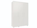 Ver imagem 1 de Guarda Roupa Multiuso Quarto Solteiro Belize 100% Mdf - Branco
