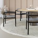 Ver imagem 3 de Poltrona Noah Fixa C-4 Pés 78 X 60,5 X 60,5 Cm. Lautrec Cinza Lautrec Cinza