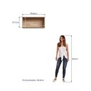 Ver imagem 2 de Armário Aéreo 80cm 1 Porta Basculante IS1611 Linha Isabelle Delmarco