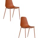 Ver imagem 1 de Kit com 2 Cadeiras em Polipropileno Miami