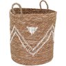 CESTA 36x37x37cm FIBRA NATURAL - 1