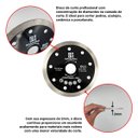 Ver imagem 4 de Elite - Kit 3 Discos de Corte Diamantado 110mm Contínuo Liso Samurai