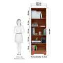 Ver imagem 4 de Armário Multiuso 2 Portas com Chave Bordo Ronipa Sevilha/branco 100% Mdf