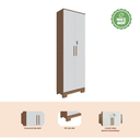 Ver imagem 5 de Armário Multiuso 2 Portas com Chave Bordo Ronipa Sevilha/branco 100% Mdf