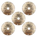 Ver imagem 1 de Elite - Kit 5 Discos de Corte Tungstênio 110x20mm Madeira