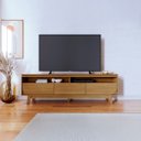 Ver imagem 7 de Rack Bancada Serena 3 Gavetas para Tv de 75" Polegadas Cumaru