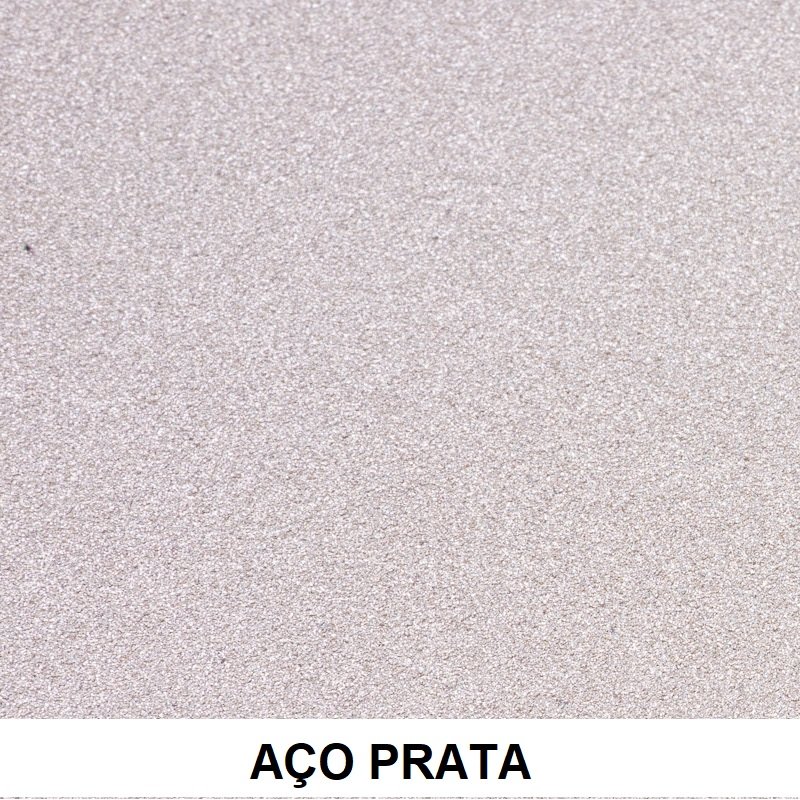 Cadeira Bistrô Estofado Várias Cores Base Aço Carbono Prata - Datelli Design - 2