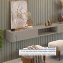 Ver imagem 7 de Aparador Suspenso Apolo 100% MDF 2 Gavetas 180cm Off White