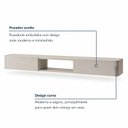 Ver imagem 4 de Aparador Suspenso Apolo 100% MDF 2 Gavetas 180cm Off White