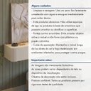 Ver mais imagens de Aparador Suspenso Apolo 100% MDF 2 Gavetas 180cm Branco/Off White