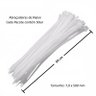 6 Pacotes com 50 Abraçadeiras Lacre de Nylon Enforca Gato Cinta Plástica 7 X 500mm Fita Hellerman 50 - 2