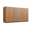Ver imagem 1 de Armário Aéreo Cozinha 120 Cm 3 Portas 2 Prateleiras Quiditá Montana