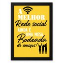 Ver imagem 7 de Quadro Área Gourmet,Restaurante"a Melhor Rede Social...":A4