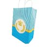 Sacola de Papel Personalizada Realeza Coroa Azul-90 Unidades - 1