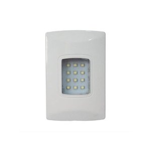 Luminária Luz Emergência Led 100lumens Embutir 4x2