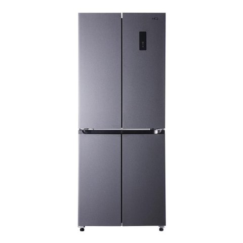 Geladeira Refrigerador Hq Frost Free Inverter Multidoor 426 Litros Cinza Hq-426mdff 220v