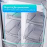 Geladeira Refrigerador Hq Frost Free Inverter Multidoor 426 Litros Cinza Hq-426mdff 220v - 7