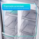 Ver imagem 7 de Geladeira Refrigerador Hq Frost Free Inverter Multidoor 426 Litros Cinza Hq-426mdff 220v