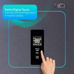 Geladeira Refrigerador Hq Frost Free Inverter Multidoor 426 Litros Cinza Hq-426mdff 220v - 6 Geladeira Refrigerador Hq Frost Free Inverter Multidoor 426 Litros Cinza Hq-426mdff 220v - 6
