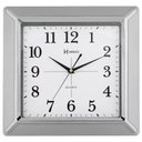 Ver imagem 1 de Relógio de Parede Quadrado Moderno Prata Herweg Analogico