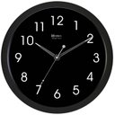 Ver imagem 1 de Relógio de Parede Moderno Analógico Preto Herweg