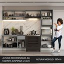 Ver imagem 6 de Armário de Cozinha Completa 260cm Suspenso Nice Madesa 11