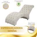 Ver imagem 4 de Espreguiçadeira Capitonê Serena Veludo Star Confort