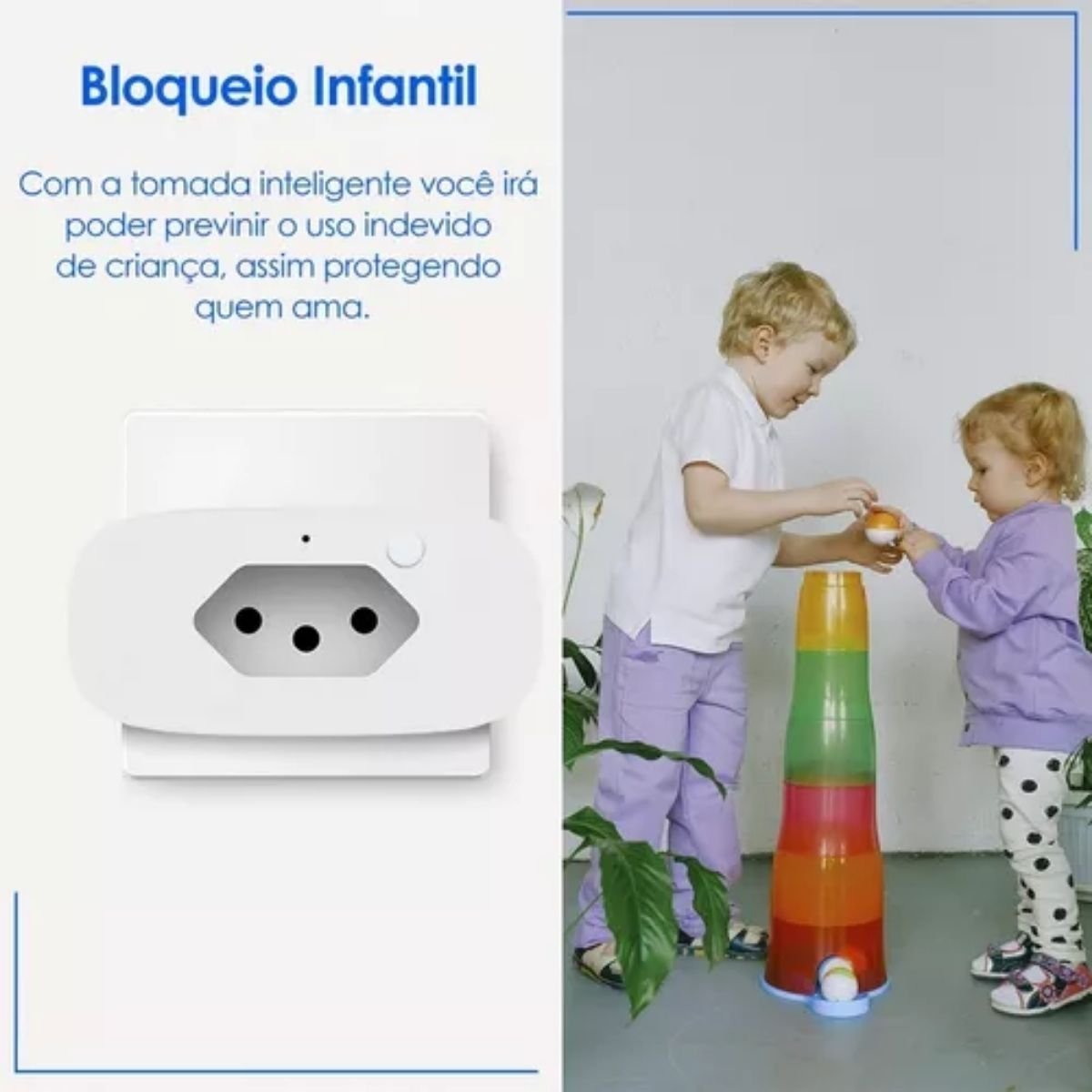 Tomada Smart Wifi Inteligente Automação Alexa Casa Inteligente - 1