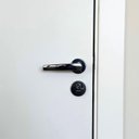 Ver imagem 4 de Kit Porta Madeira Lisa e Fechadura  Lado Direito 210x82cm Batente de MDF Ultra 7,5 Cm Cali Portas