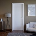 Ver imagem 7 de Kit Porta Madeira Lisa e Fechadura 210x82cm Batente de MDF Ultra 7,5 Cm Cali Portas Abertura Direita