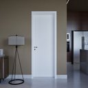 Ver imagem 3 de Kit Porta Madeira Lisa e Fechadura 210x82cm Batente de MDF Ultra 7,5 Cm Cali Portas Abertura Direita