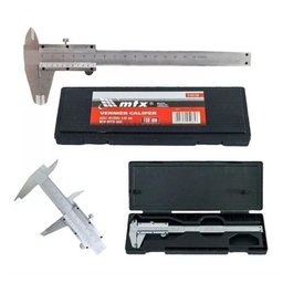 Paquimetro Manual Universal Analogico 150mm Aço Inox Mtx - 1