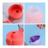 Garrafa de Água Colorida com Canudo e Marcador 900ml - 2