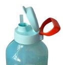 Ver imagem 3 de Eco Tupper 2 Litros Aquavibe Aquamarine com Canudo Flexível Tupperware