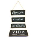 Ver imagem 2 de Kit Placas de Frases Decorativas - 04 Placas