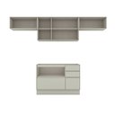 Ver imagem 3 de Cozinha Completa Fineze 6 Portas 4 Gavetas 100% MDF Areia Hp - Henn