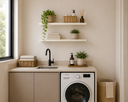 Ver imagem 3 de Kit 2 Prateleiras de Parede Branca 50cm Quarto Sala Cozinha
