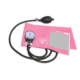 Kit Esfigmomanômetro + Estetoscópio Rappaport Rosa Premium Gtech - 2