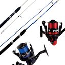 Ver imagem 2 de Kit Parceiros Dose Dupla - 2 Varas e 2 Molinetes Médios Maruri / Daiyama