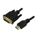 Ver imagem 2 de Cabo Dvi 24+1 x HDMI Macho 3 Metros 018-8703 Chipsce 5+