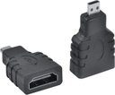 Ver imagem 2 de Adaptador HDMI Fêmea x Micro HDMI Macho Ah-Mch